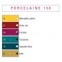 Farby do porcelany Pebeo Porcelaine 150, 6 kolorów x 20ml - 4